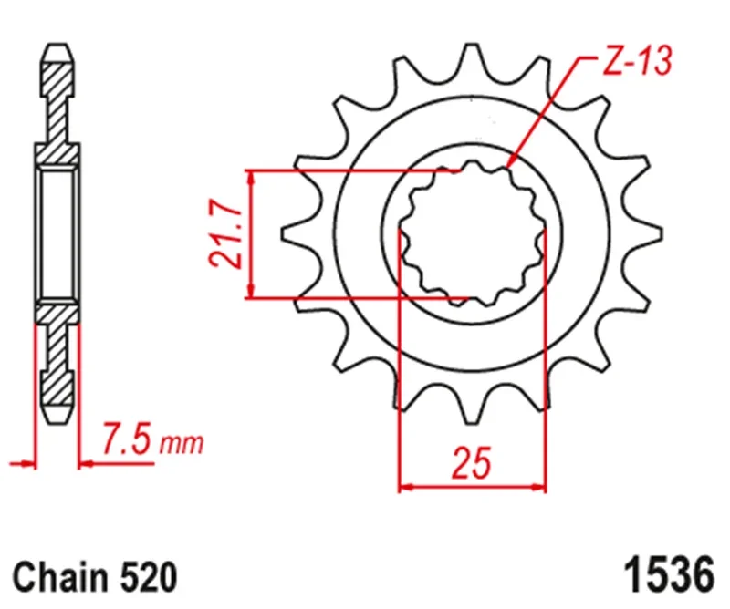ぷわぁ.*˚ 520 16T Front Sprocket Pinions For Kawasaki ZX-6R Ninja 07-18 | eBay