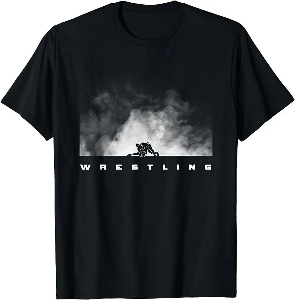 Abbigliamento Da Wrestling-T-Shirt Da Wrestling Maniche Lunghe O Corte