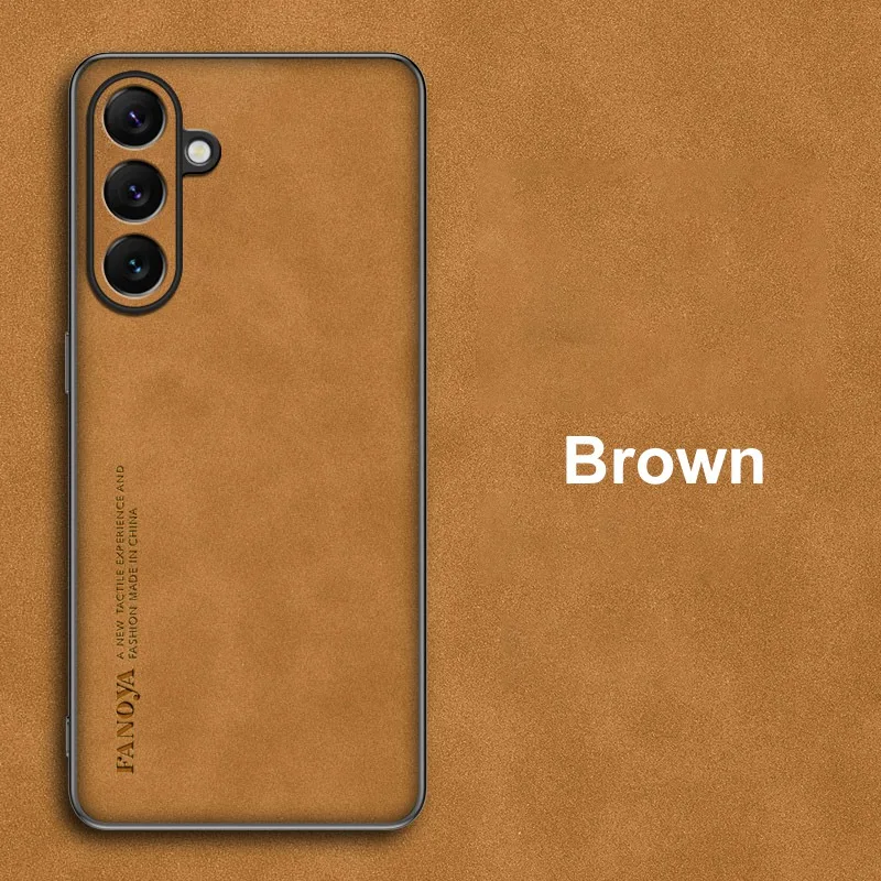Luxury PU Leather Phone Case with Silicone Full Protection and Back Cover