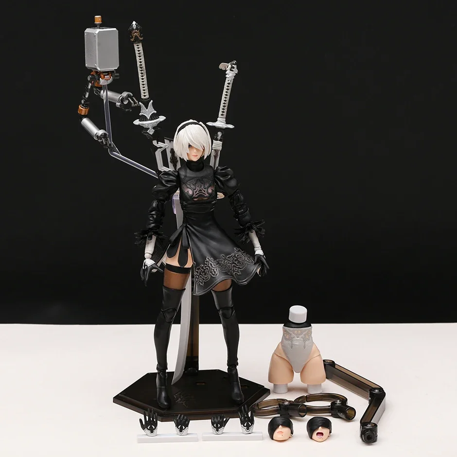 

Kai NieR Automata YoRHa 2B No.2 Type B DX Ver Action Figure Collectible Model Toy Gift Doll Figurine