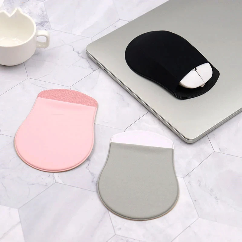 Lycra Mouse Storage Bag for Laptop Pad Elastic Back Adhesive Wireless Mouse Holder Sticker Pouch Sleeve Storage Organizer Holder