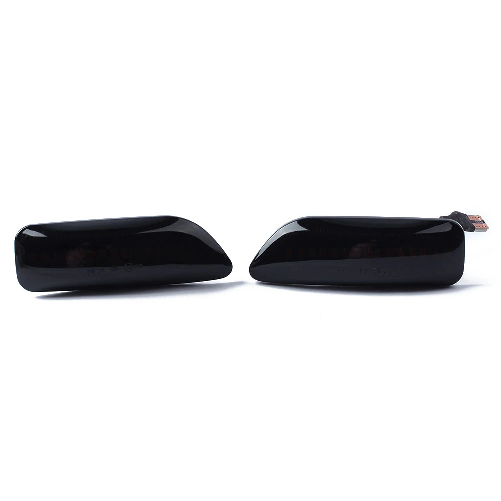 

2Pcs LED Turn Signal Light Indicator Side Dynamic Flow Lights Smoked Housings Yellow Light For Volvo S60 S80 V70 XC70