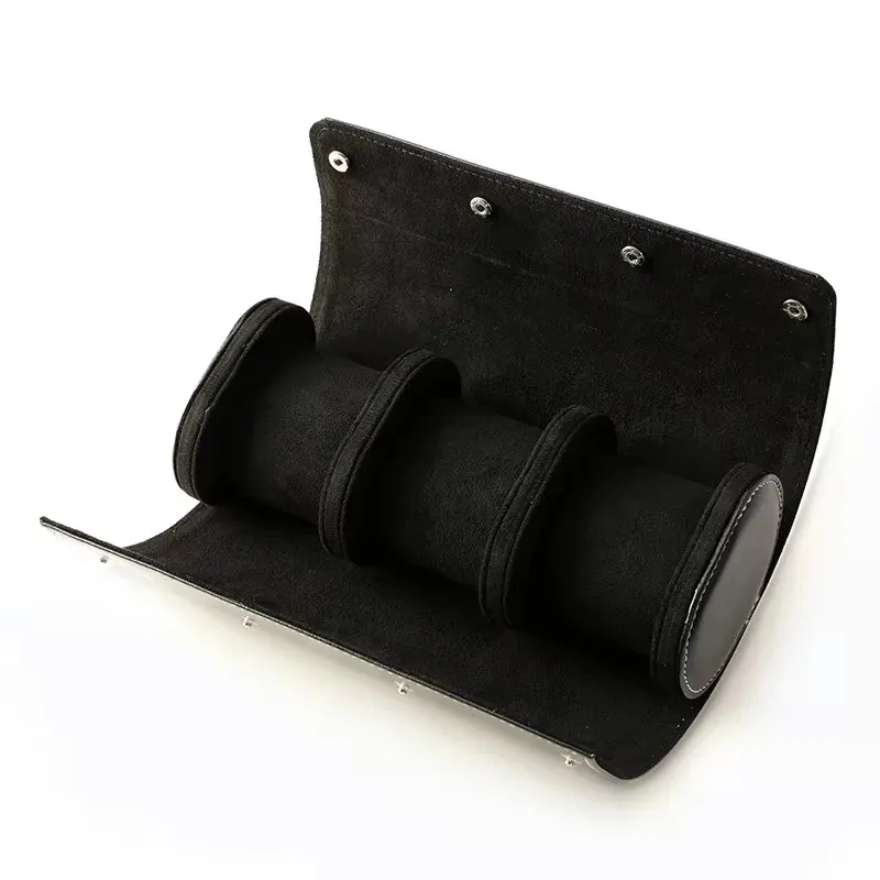 Watch Box Case Pouch Organizer Leather Bag For Travel Storage