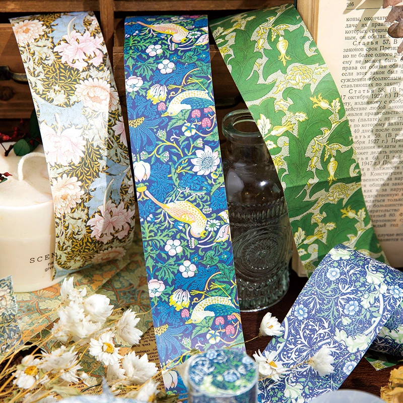 

8pcs/lot Earthly paradise series and paper tape
