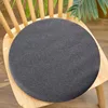 30cm/35cm/40cm/45cm Comfortable Memory Foam Seat Cushion Padded Anti-Slip Soft Round Stool Cushion Chair Pad for Home Car Office 1