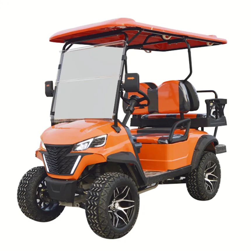 Commercio All'Ingrosso Popolare Strada Legale A Basso Consumo Nuovo Lusso 6 Posti Safari Auto Alimentato A Batteria Go Kart Off Road Golf Cart