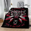 W-Witcher game Printing blanket Flange Warm blanket picnic blanket Home travel blanket bed linings Birthday Gift 3