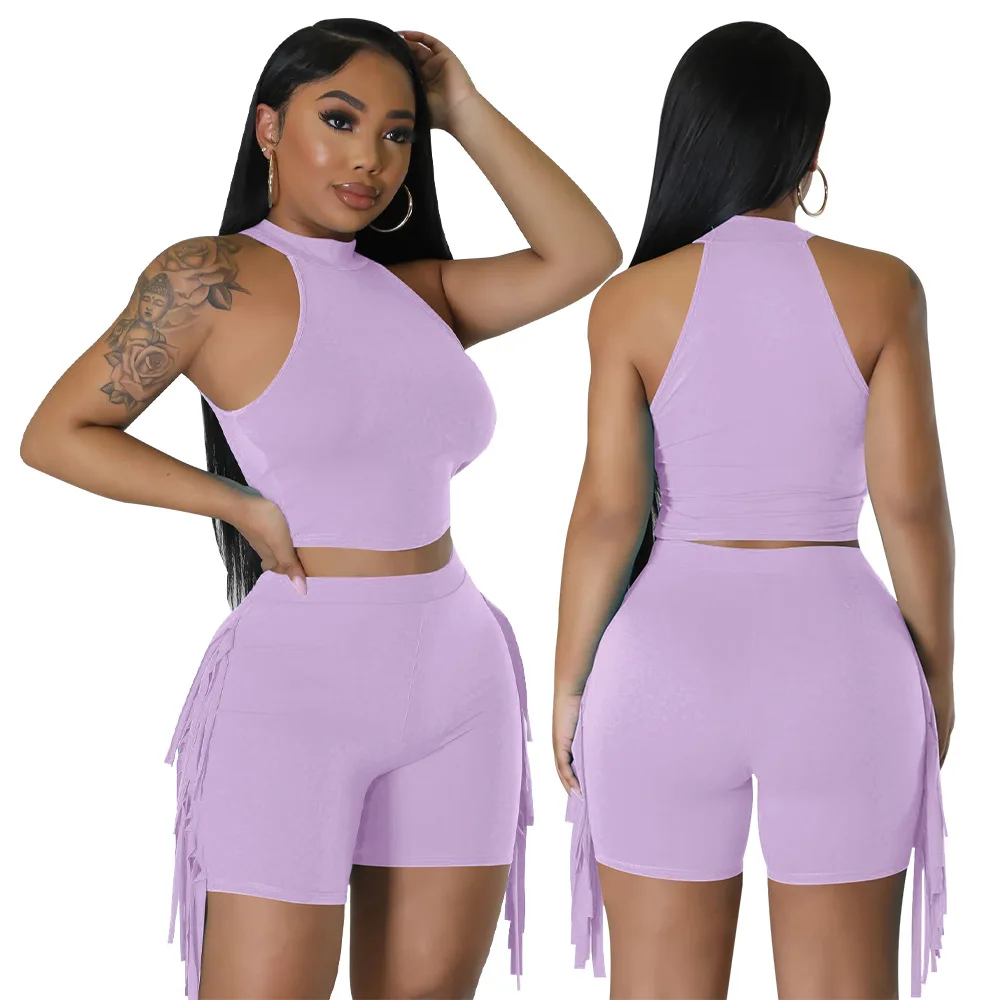 

Купальник женский сплошной из полиэстера, накидка на купальник, купальный костюм с воротником, бахромой, комплект из двух предметов, лето