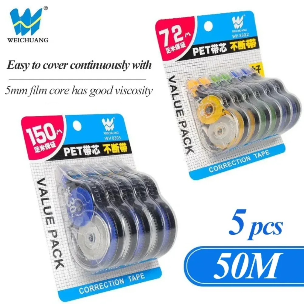 Correction Tape 12m/30m/60m Large-capacity Multi-specification Correct pen Diary Scrapbooking Student School Office Supplies