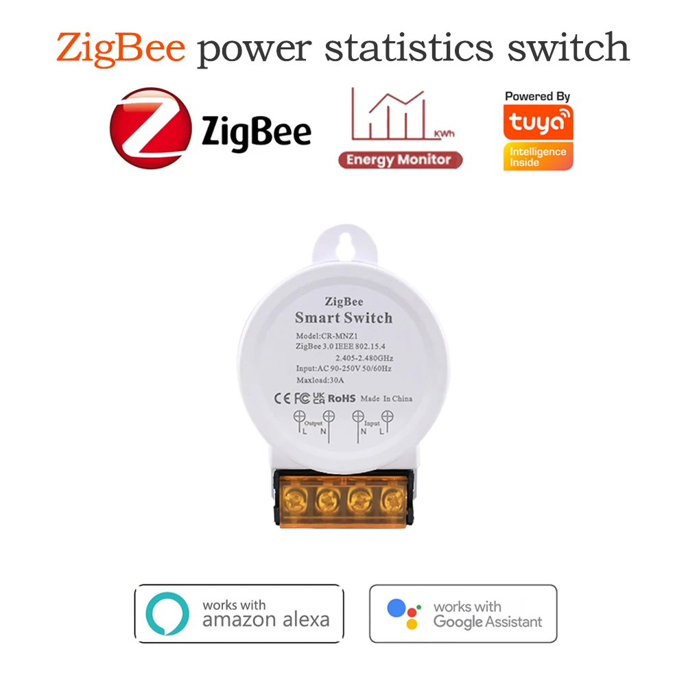 Alta Potência, AC90-250 V, Aplicativo Tuya Smart