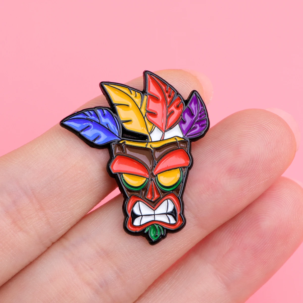 Wolf Enamel Pin Cool Brooch Pines Lapel Pins Badge on Backpack Clothing Accessories Fashion Jewelry Game Lover Gifts