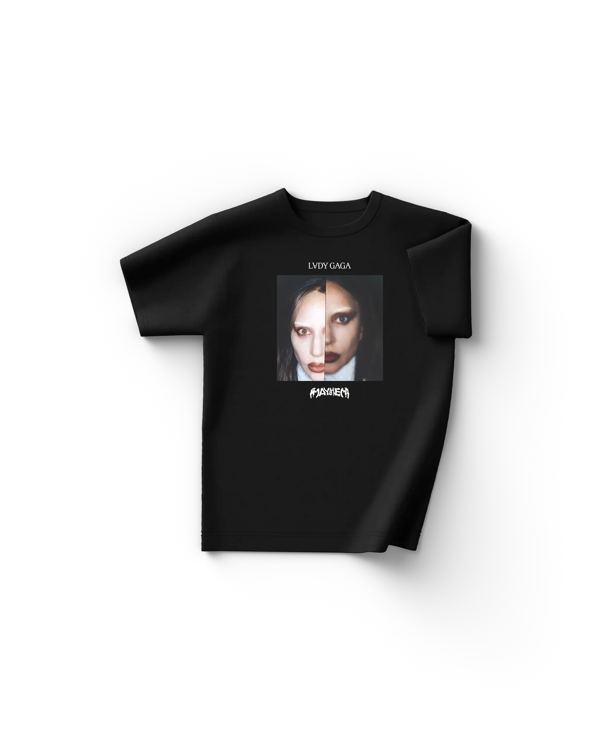 Lady Gaga Mayhem New Album T Shirt Men Women Harajuku Retro Graphic Vintage Cotton Tees Shirts loose short sleeved t shirt