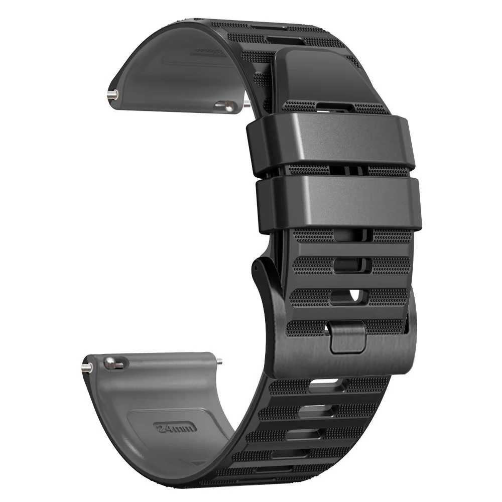 Premium Sports Silicone Watch Strap for Smartwatches - Enhanced Comfort and Style