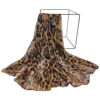A fashionable voile leopard print soft thin women's scarf shawl 5