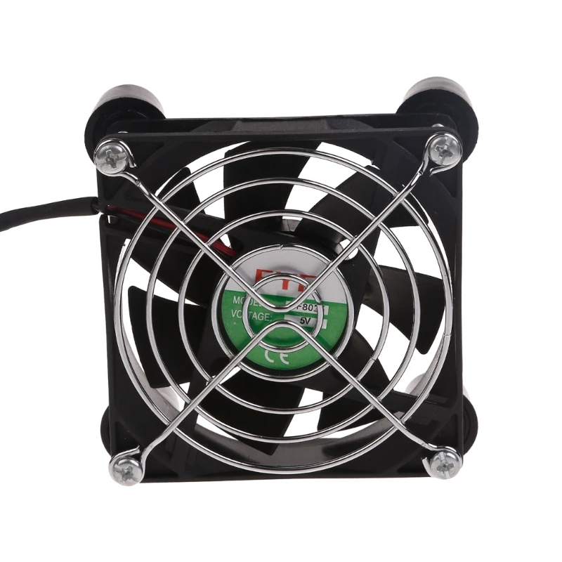 USB 라우터 팬 셋톱 박스 쿨러 80mm 120mm PC DIY 쿨러 셋톱 박스 라디에이터