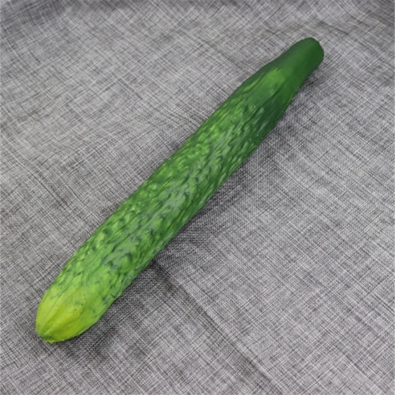 Vegetable Ornament Replicas Simulation Aubergine Cucumber For Display