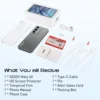 XGODY Mate60 6.8inch Smartphone Android 12 Mobile phones 4G Dual SIM 8Core 128GB 5280mah 8+21MP Fingerprint Unlocked Cell phones 2