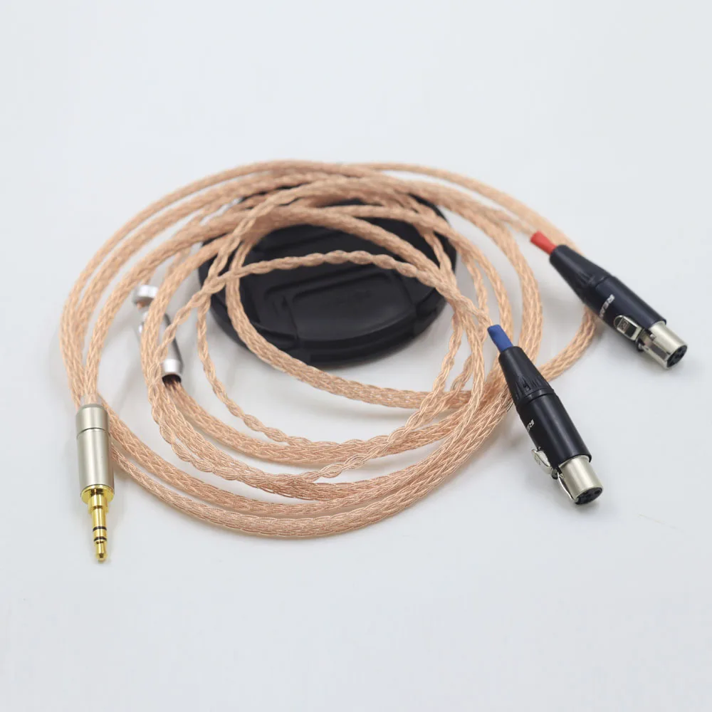 HIFI Pcocc ܰ  2.5 3.5 4.4mm XLR 뷱 ̾  ׷̵ ̺, Audeze LCD 3 LCD-2 LCD2 LCD-4