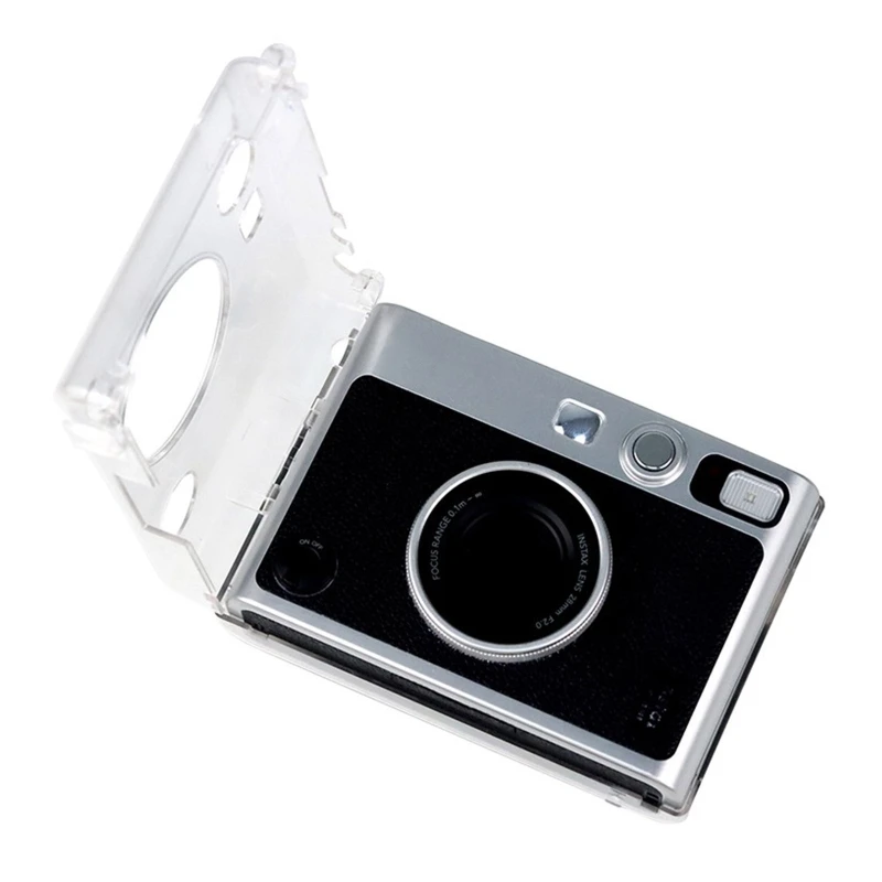 Storage Bags Y1UB Clear for Case for Fujifilm Mini EVO Instant Film Camera Crystal Hard Shell