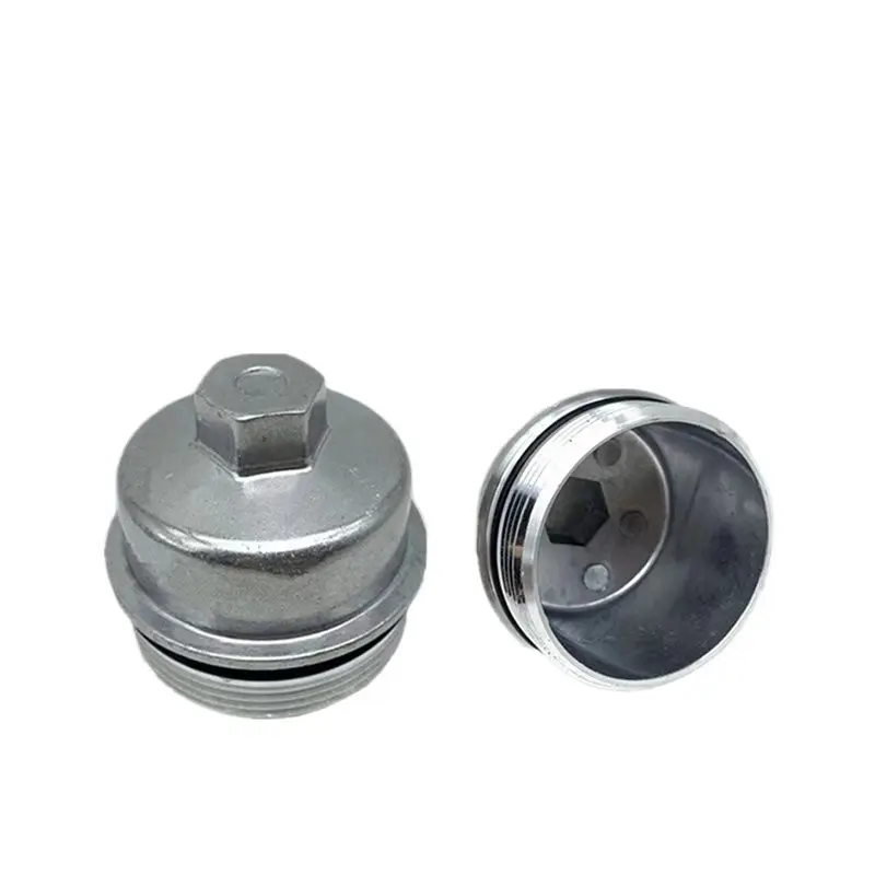 

Engine Oil Cooler Filter Cap Plastic Aluminum For Chevrolet Cruze Aveo Sonic Trax Opel Astra 55353325 55593189 5650963