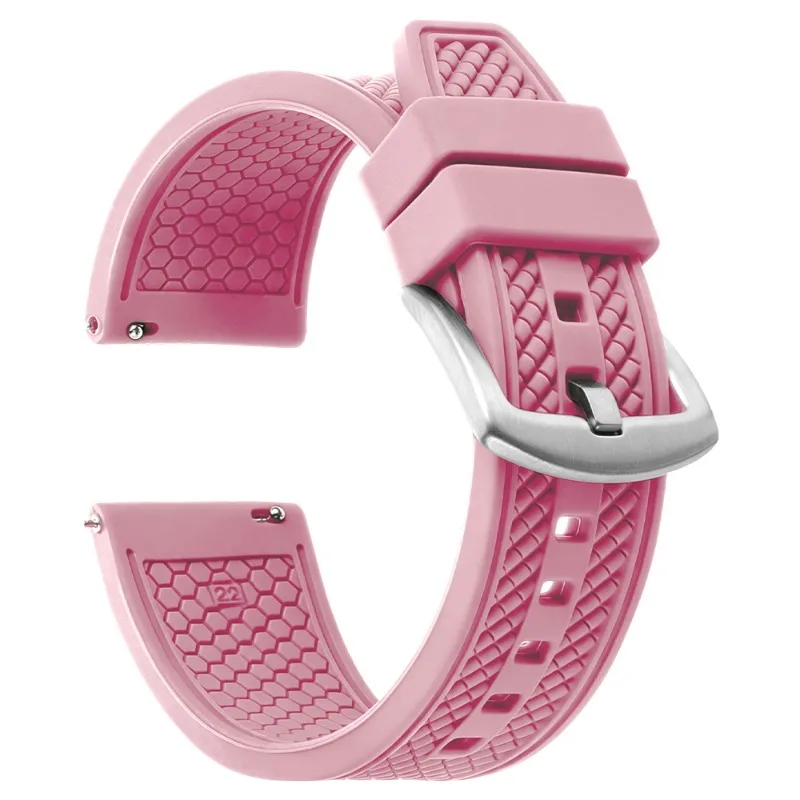 Premium Silicone Sports Watch Band - Waterproof Strap