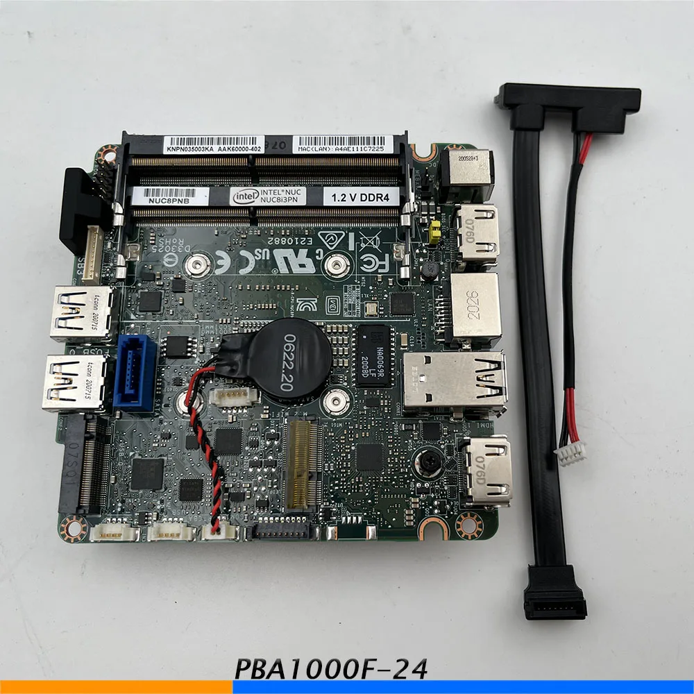 For Intel i3-8145 UMini NUC ITX IPC Motherboard NUC8i3PNB NUC8i3PN 1 For Intel i3 8145 UMini NUC ITX IPC Motherboard NUC8i3PNB NUC8i3PN