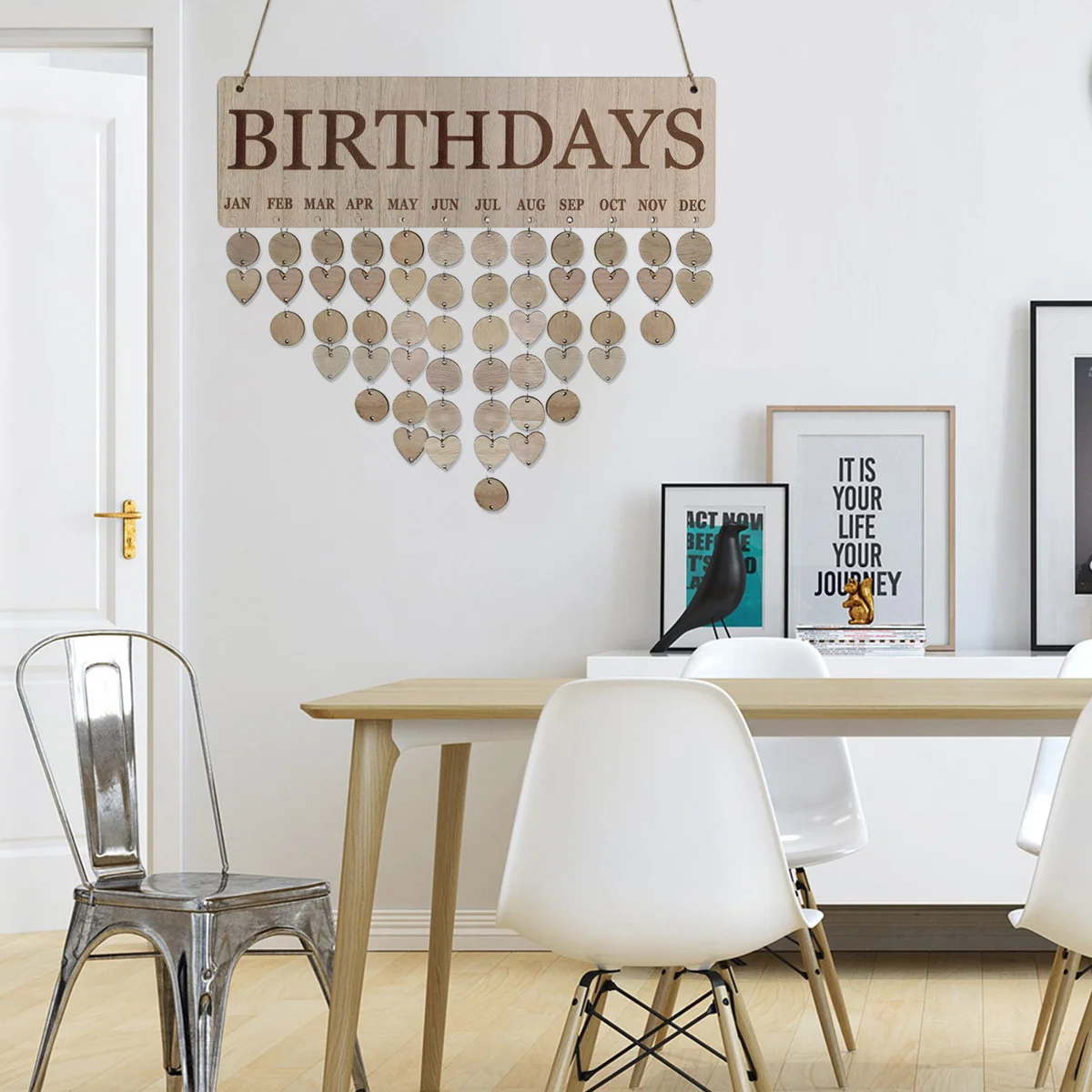 

Calendar Remember Wall Hanging Plaque Wall Calendar Home Decoration Wooden Block Calendar Wooden Calendar Sign Plaque