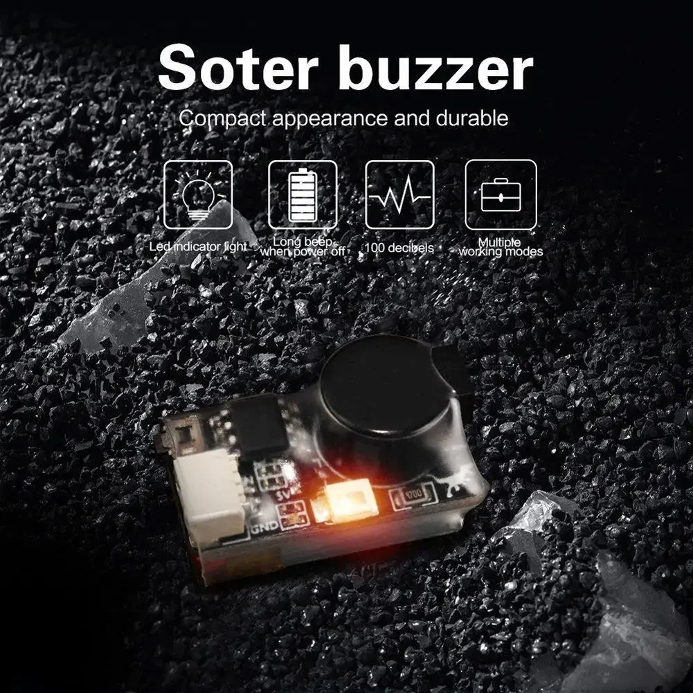 HGLRC Soter Buzzer Alarme 5V pour Drone FPV - Perte Modèle