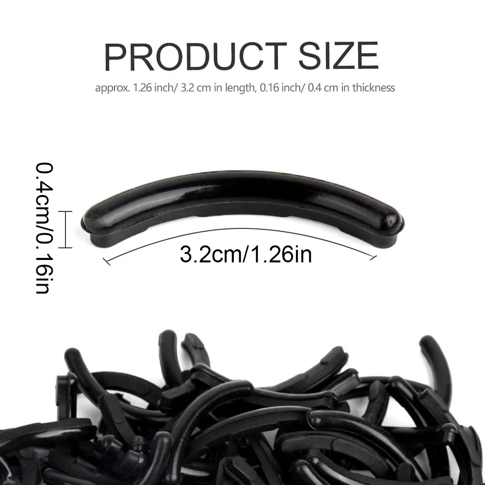 Eyelash Curler 10/20/50/pcs Replacement Eyelash Curler Refill Silicone Pads Makeup Tool Accessories