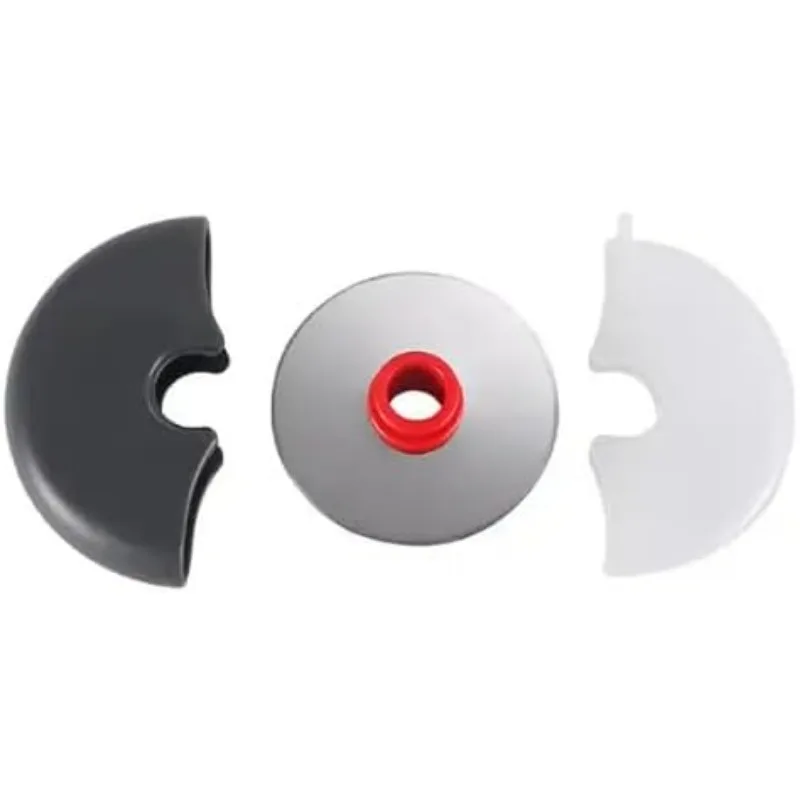New Type Pizza Cutter Protective Hand Cover Detachable Drum Protective Hand Cutter Stainless Steel Kitchen Tools