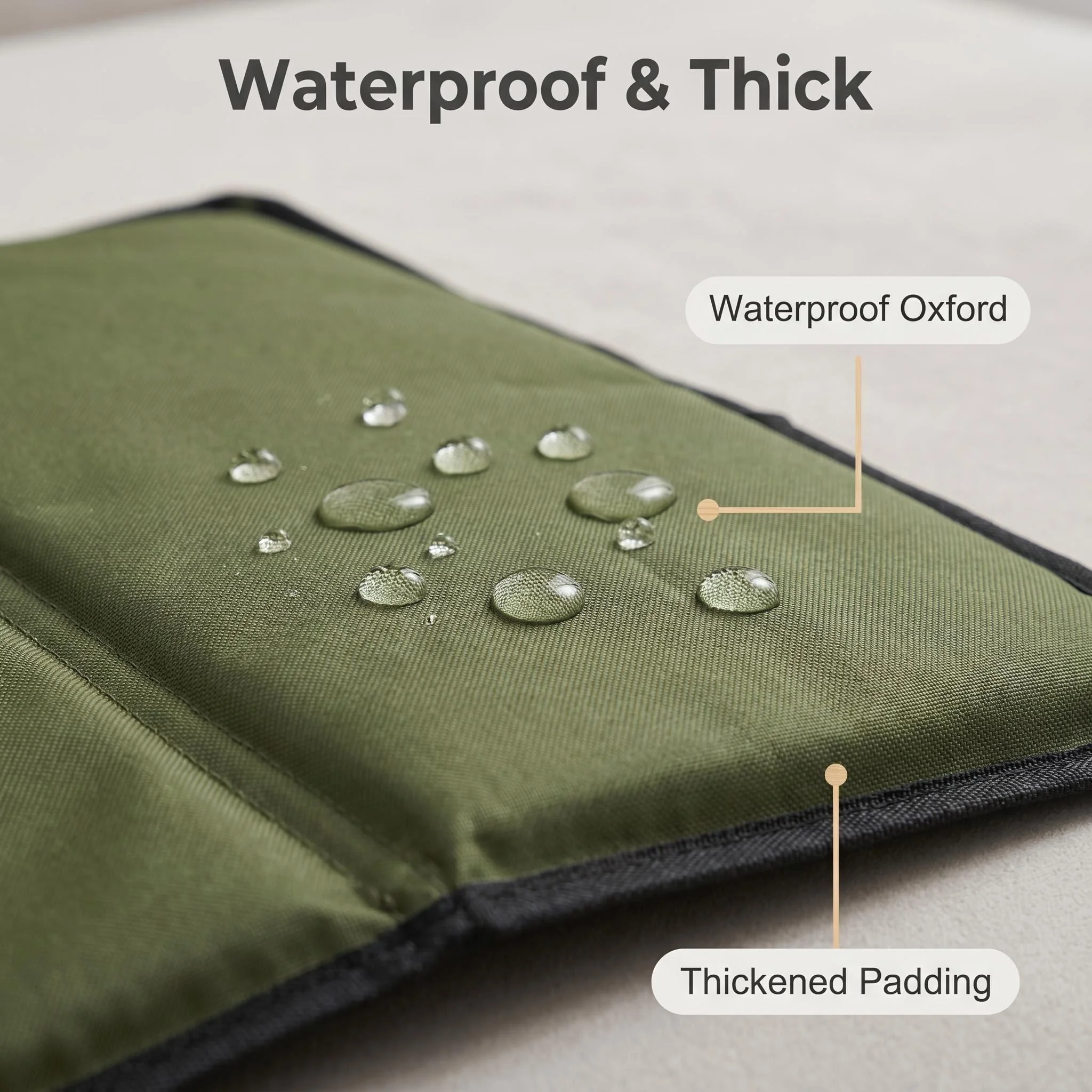 Tapis de décrochage pliable multifonction Hirisi avec coussin éponge respirant pour la pêche de la carpe