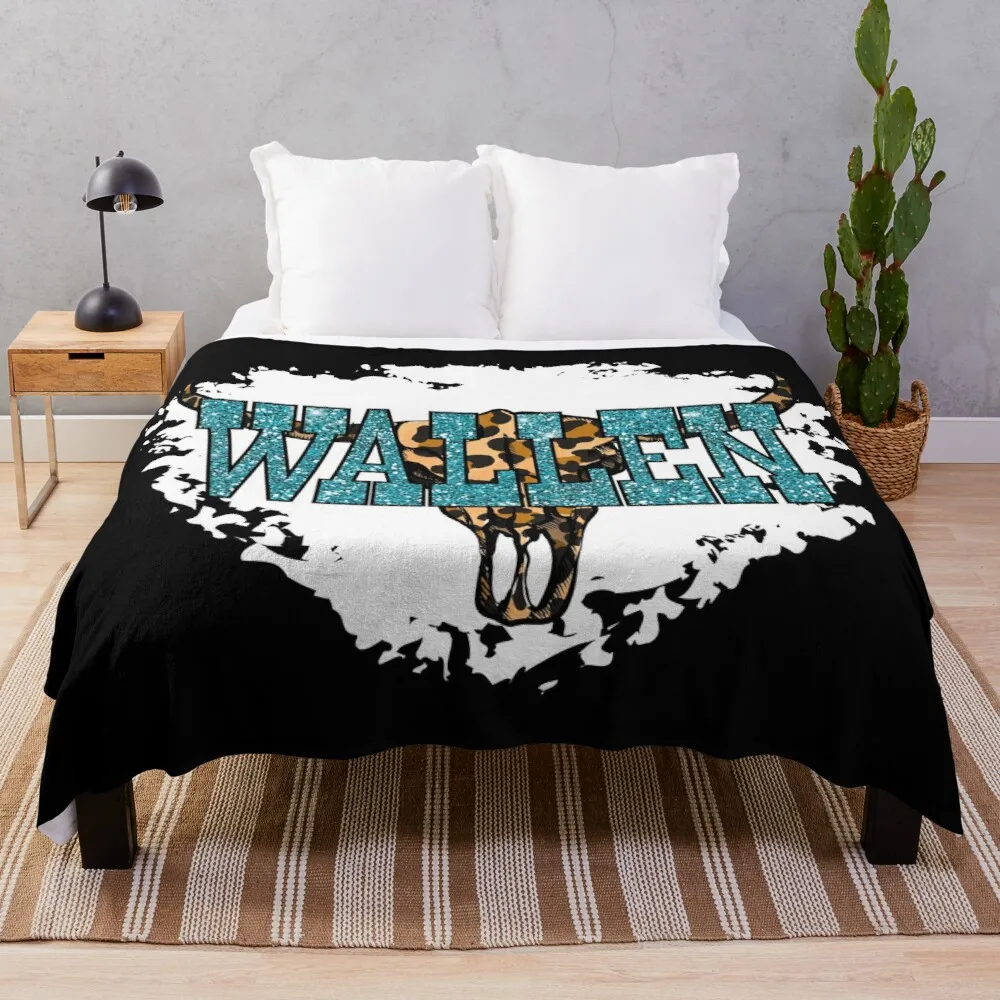

Wallen Bullhead Western Country Music Wallen Hardy Throw Blanket Cute Blanket