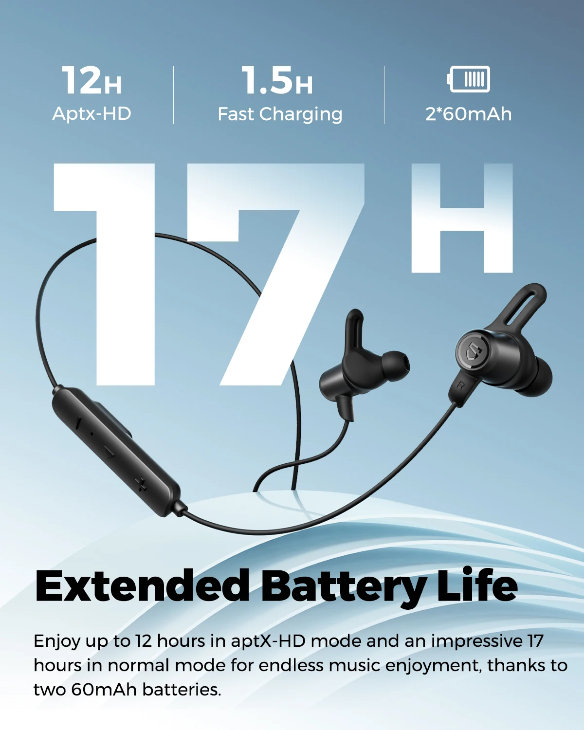 Q12 Plus Auriculares Soundpeats Q12 Q12 Bluetooth Headphones Clearance - Main Image