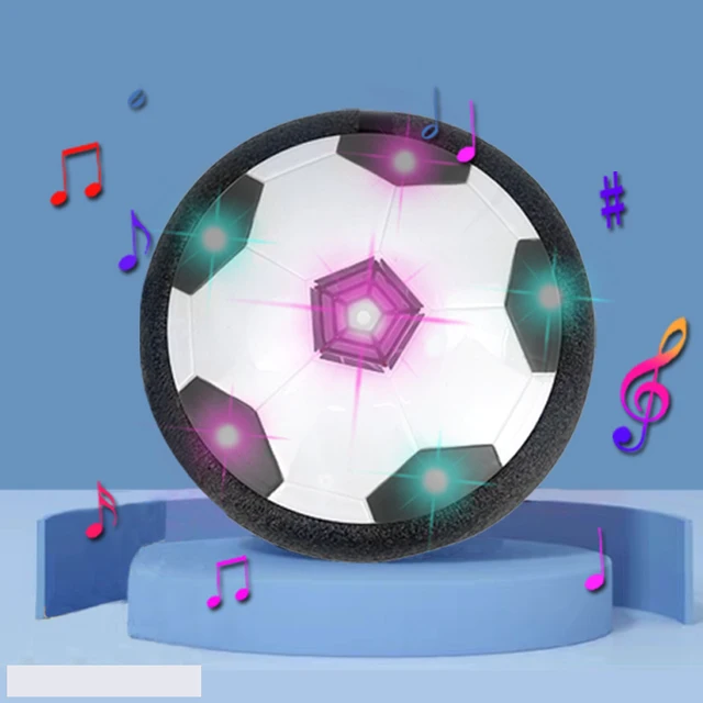 Nova bola de futebol interior brinquedo de futebol led luz piscando bola  brinquedos de energia do ar pairar colorido bola de música presentes do jogo  de esportes do miúdo - AliExpress