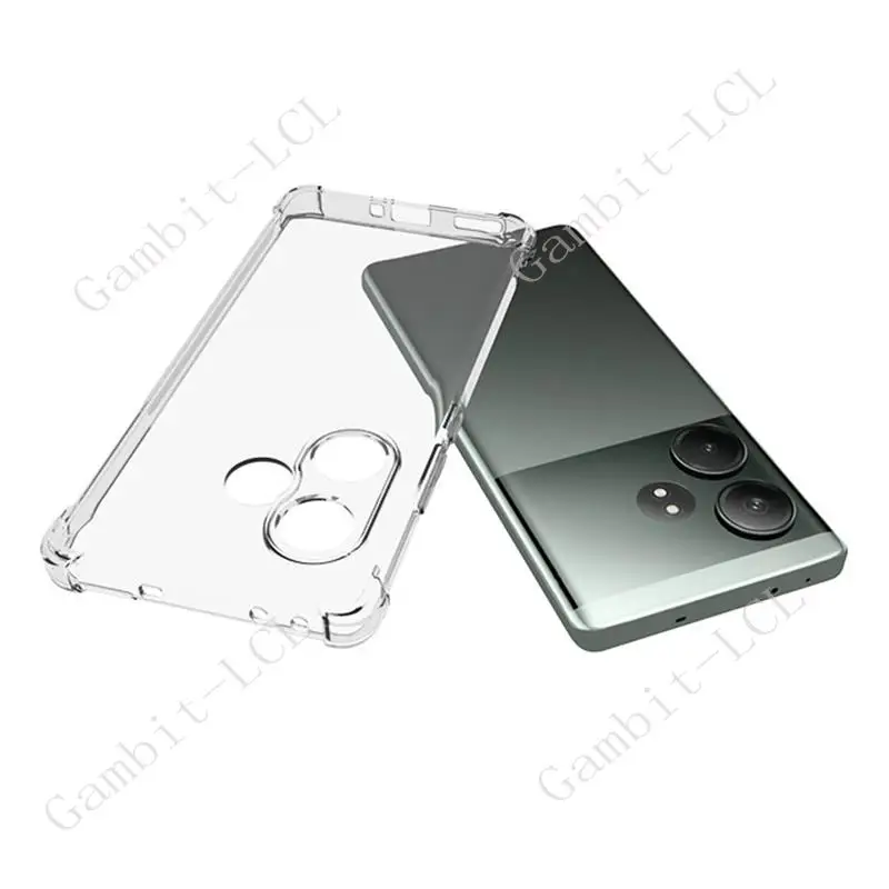 Shockproof Anti-Falling Soft Silicone TPU Back Cover Case