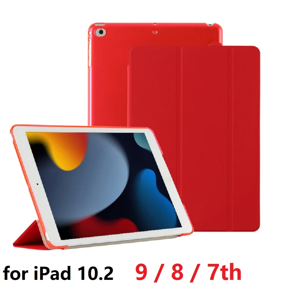 Coque para o Ipad 10.2 2023 9th 7th 8th Fino 2023 do Case da Aleta Estande A2197 A2198 A2428 A2602 Pvc Rígido para Ipad 2023 10.2 7th Capa