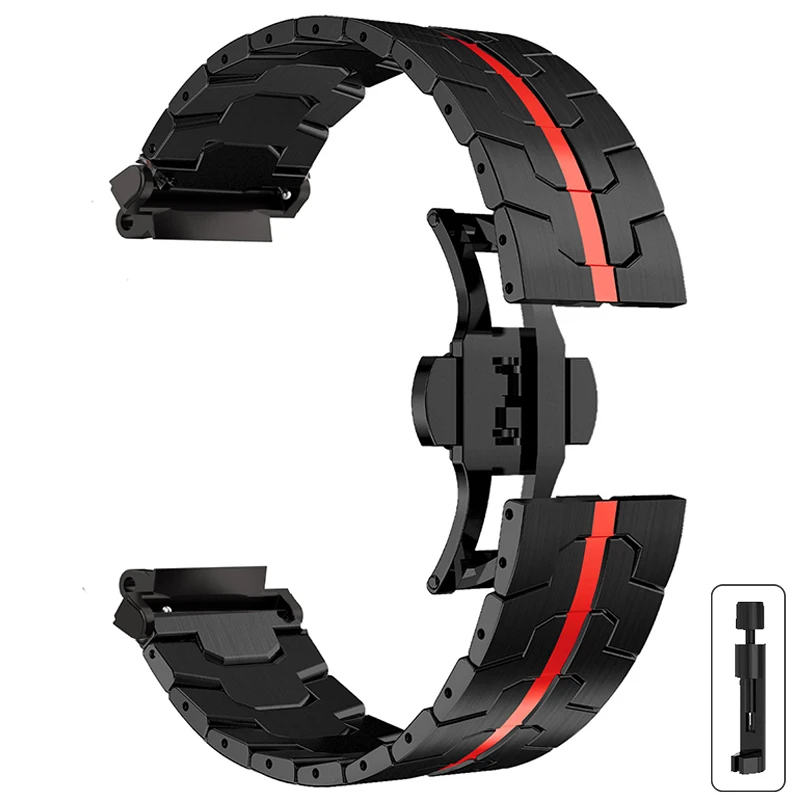 Luxucy Stainless Steel Watch Strap - Premium Metal Band Accessory
