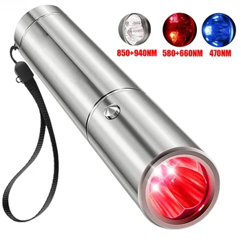 Premium Handheld Red Light Therapy Torch – Deep Tissue Pain Relief, Muscle Recovery & Skin Rejuvenation