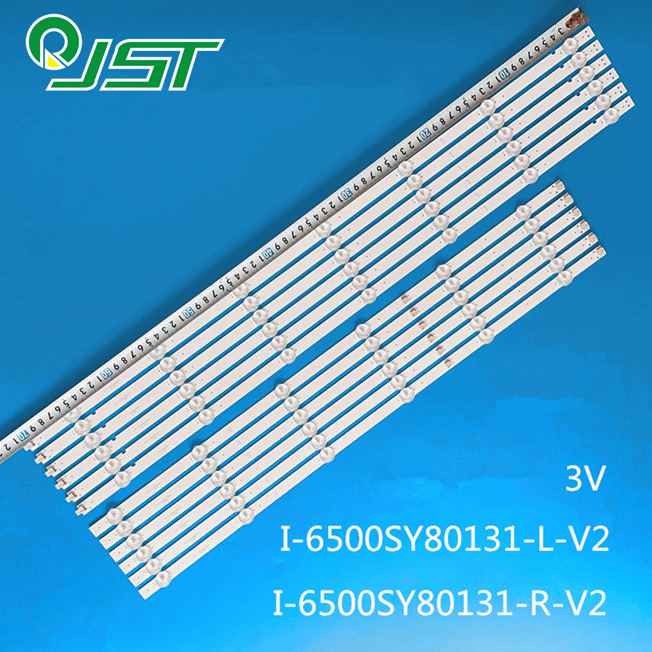 LED Backlight Kit 12pcs/Kit LED SONY 65 XBR-65X800G KD-65X750H KD-65X75CH KD-65XG8096 KD-65X8000G I-6500SY80131-L-V2 I-6500SY80131-R-V2