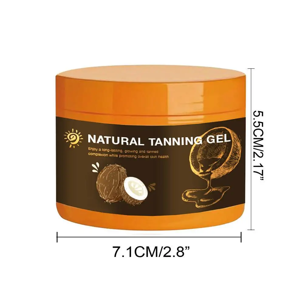 150ml Black Repair Cream Tanning Bronze Color Hydration Moisturizing Healthy Skin Tone Post Sun Repair