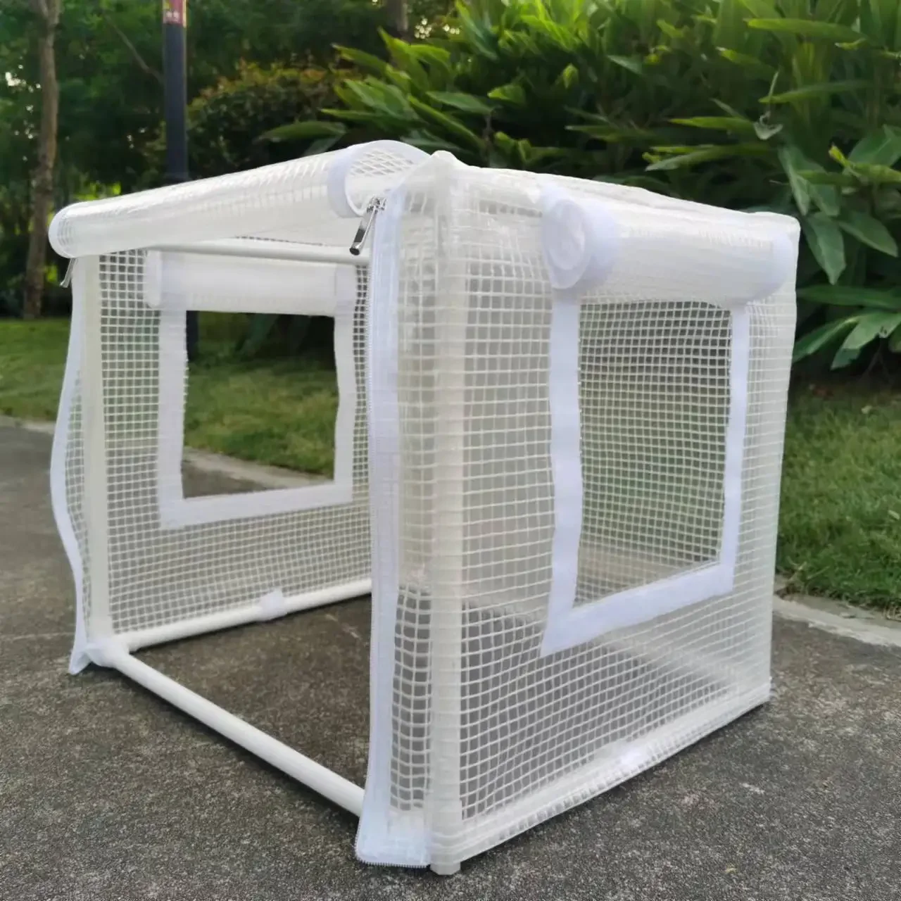 Outdoor Indoor Mini Small Home Backyard Portable Plastic Garden Greenhouse Tent Waterproof Breathable Warm Protector