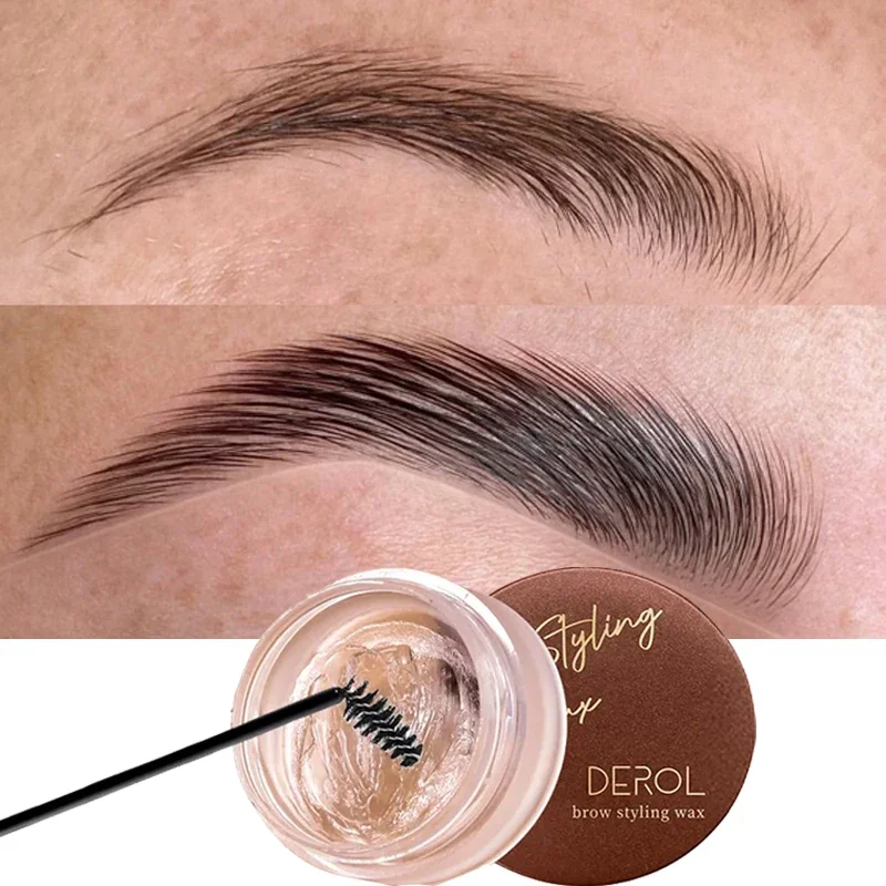 

Waterproof 3D Eyebrow Styling Cream Quick-drying Makeup Eyebrow Sculpt Soap Natural Wild Brow Pomade Setting Gel Wax Cosmetics