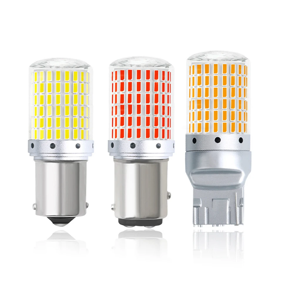 �ڵ��� ���� ���õ� LED CanBus �극��ũ ����, ���� ����, 144smd, 1156 PY21W BAU 15S BA 15S 1157 P21/BAY15D T20 7440/W21W, 1 ��