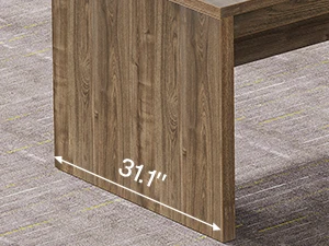 Our 1.57" board legs substantially boost stability and load-bearing capacity.