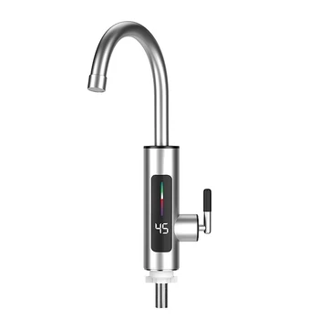 3000W Tankless Heating Faucet 360 Degree Adjustable Electric Hot Water Heater Faucet Fast Heating Tap Kitchen Supplies 1