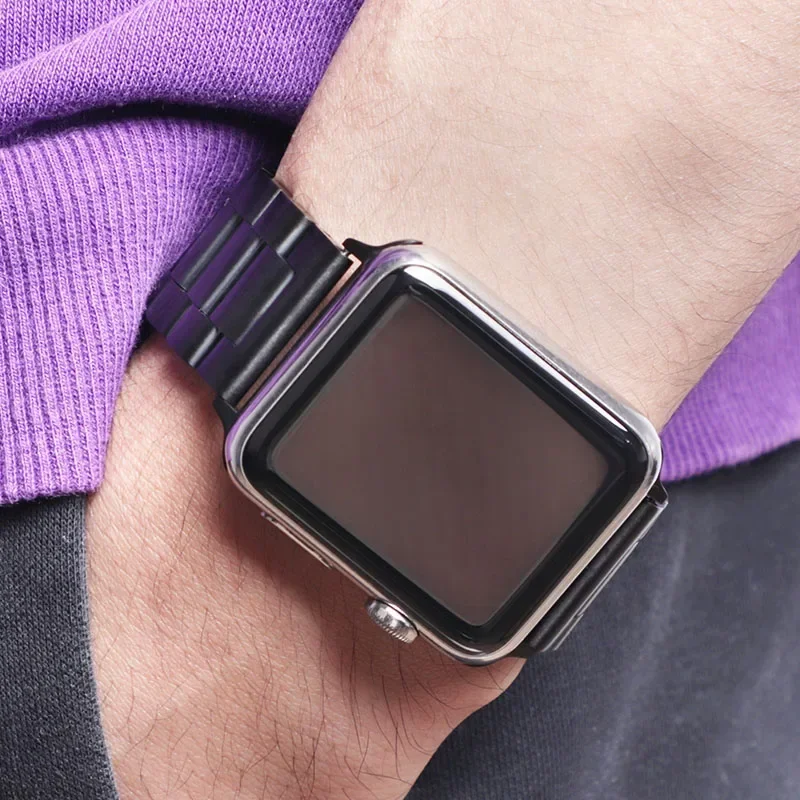 รูปสินค้า สายสแตนเลส Apple Watch คุณภาพสูง รองรับหลายรุ่น