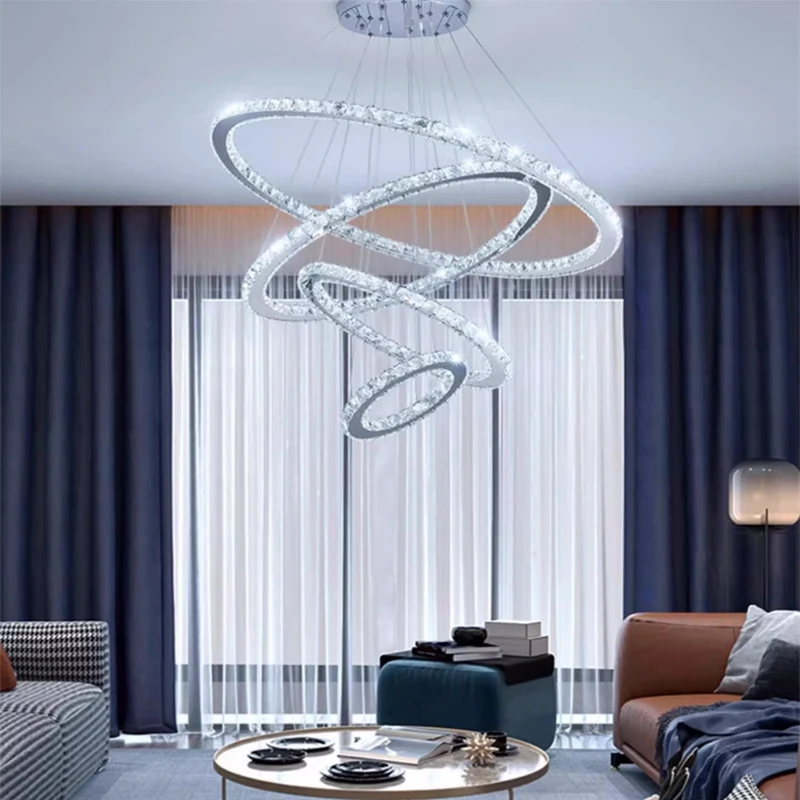 LED Chandelier Ceiling Chandelier LED Rope chandelier for Living Room