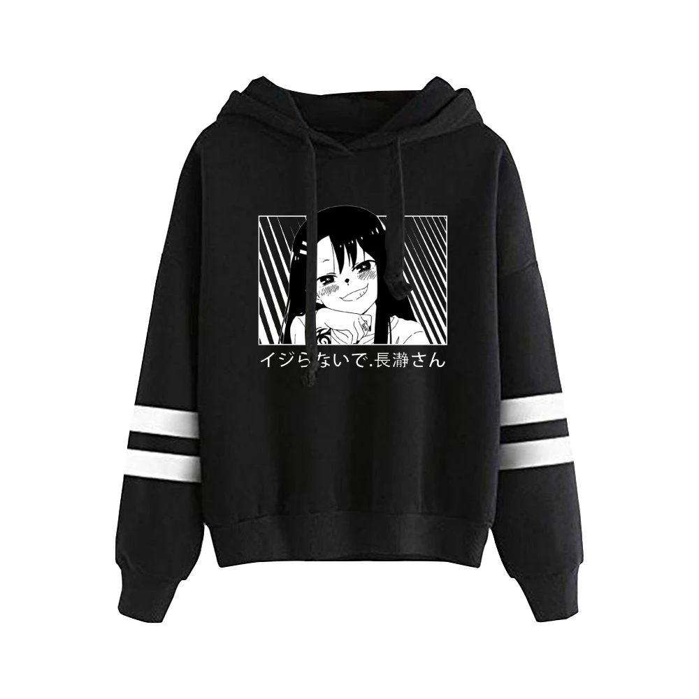 

Don't Toy with Me Miss Nagatoro Hoodies Unisex Long Sleeve Pullover Hooded Sweatshirts Anime Streetwear Casual Fashion Clothes