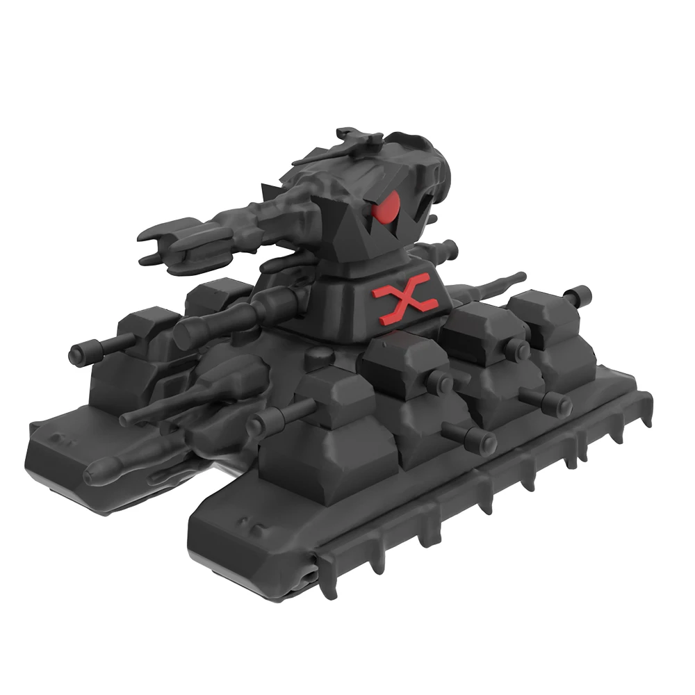 3D Printed Half-Tracked Military Tank Action Figure - Creative Collectible Toy for Birthdays and Holidays