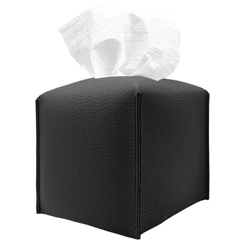 Tissue Box Cover, Modern Square Tissue Box Holder Fashion Tissue Box